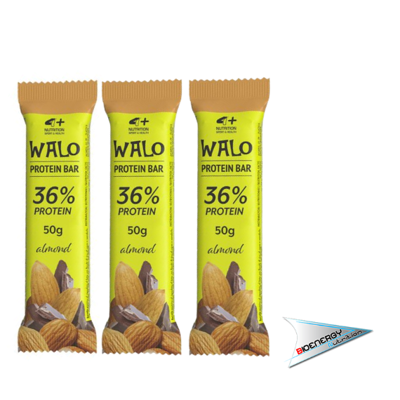 4PiuNutrition-WALO CROCKBAR (Confezione 30 barrette da 50 gr)   Ciocco Mandorla  